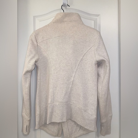 Zella Womens Zip Up - Medium (Oatmeal Color) - Picture 3 of 5